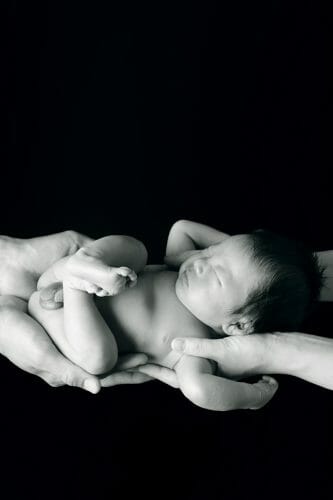 新生児フォトニューボーンフォトを撮りました