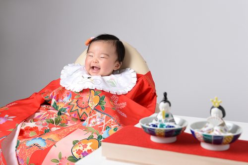 ー３月３日ひな祭りー　初節句のお祝い♪